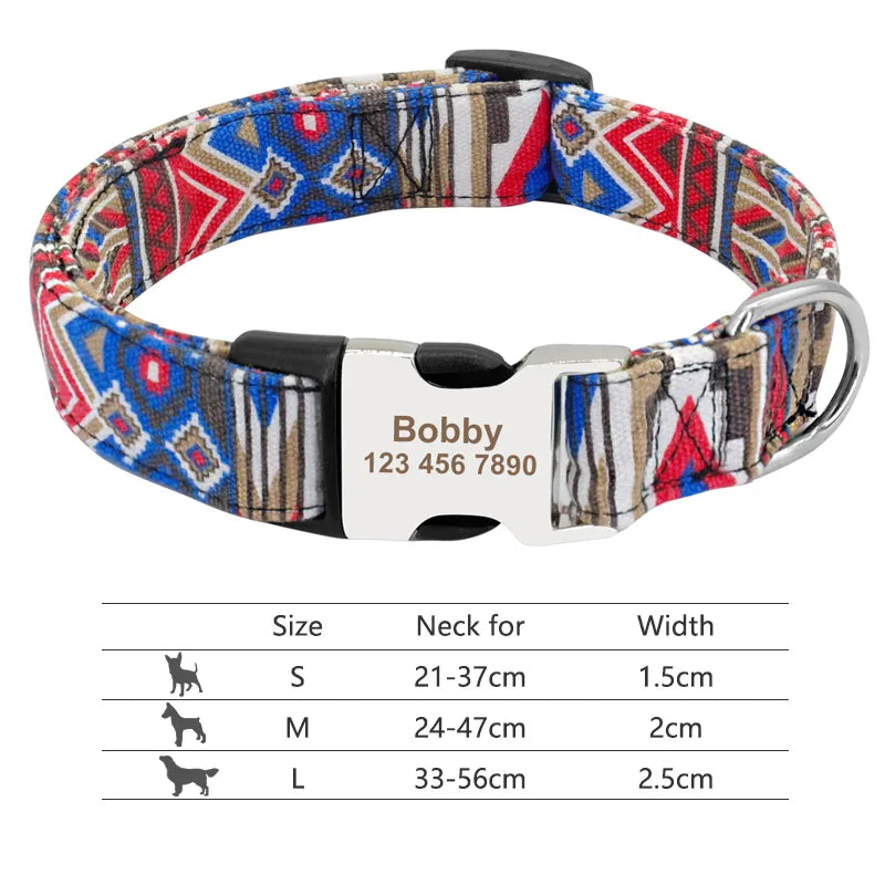 Personalized Nylon Dog Collar, photo 22