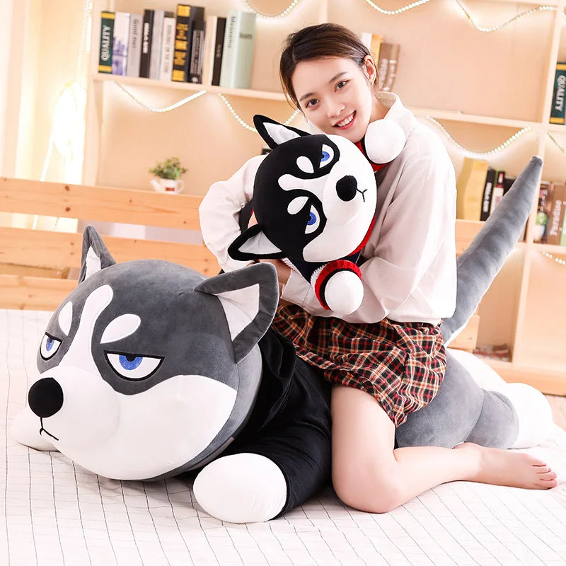 Siberian Husky Plush Toy