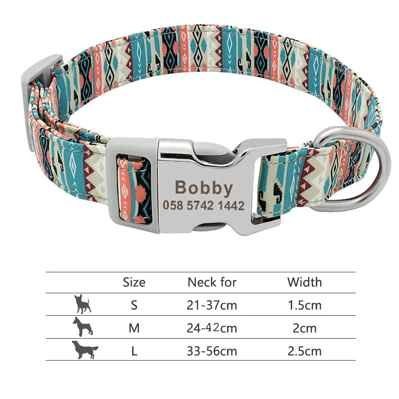 Personalized Nylon Dog Collar, photo 11