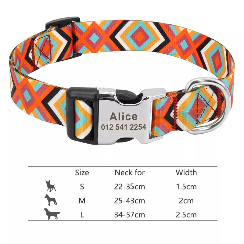Personalized Nylon Dog Collar, photo 27