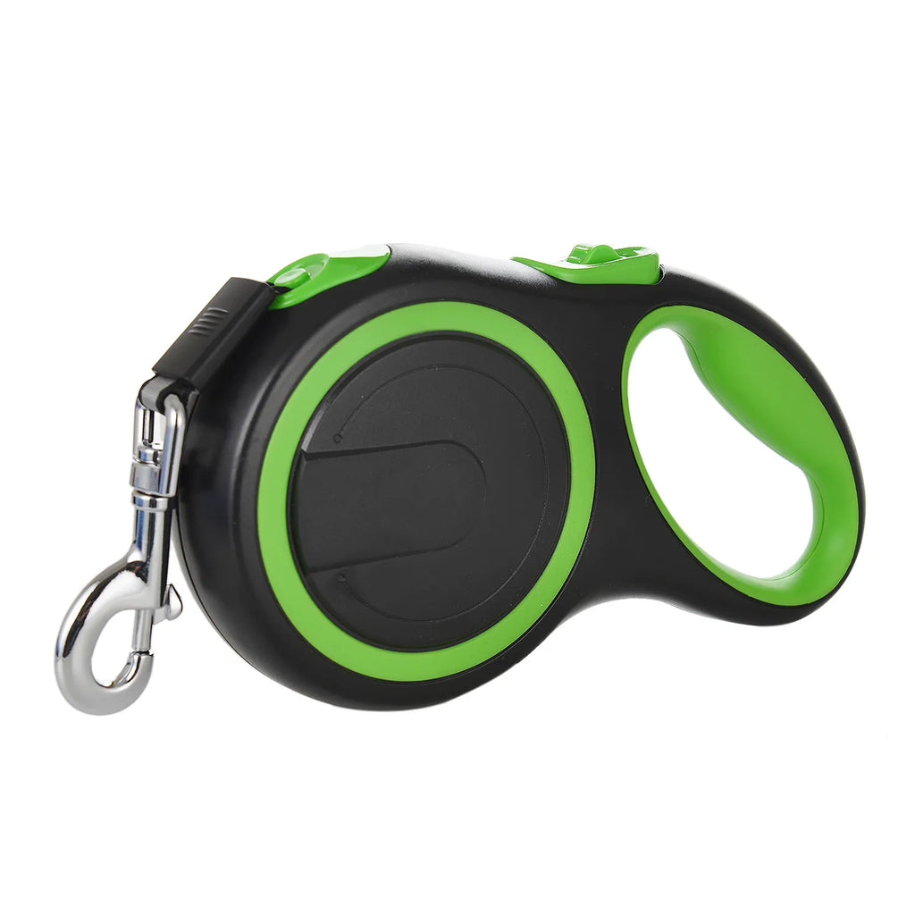 Retractable Dog Leash in Green