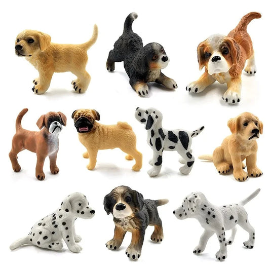 Miniature Dog Figurines