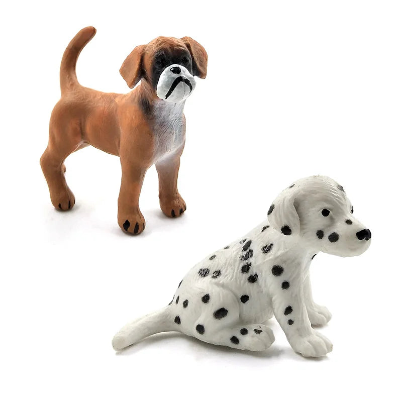 Miniature Dog Figurines