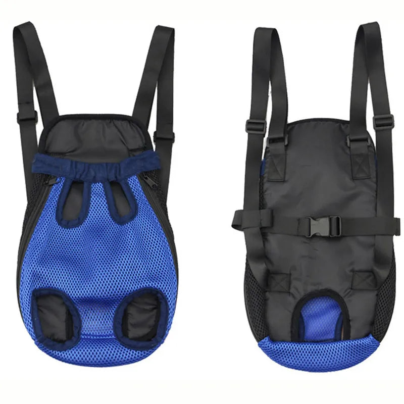 Front Backpack Dog Carrier in Navy