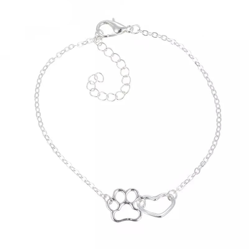 Dog Lover Bracelet in Silver