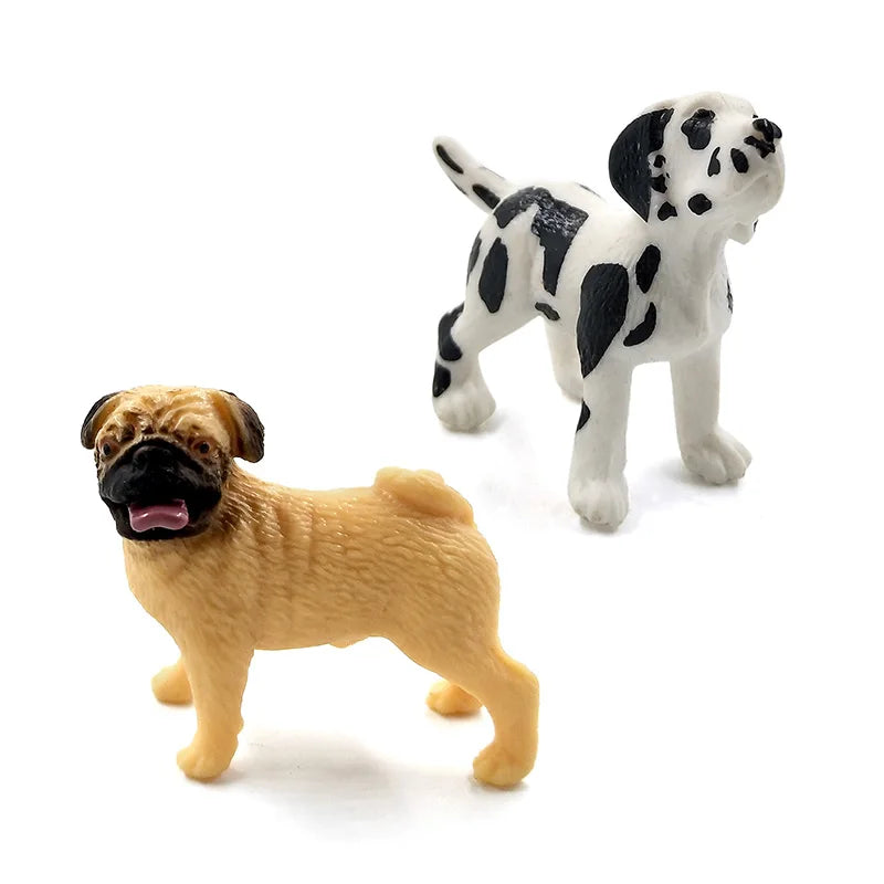 Miniature Dog Figurines