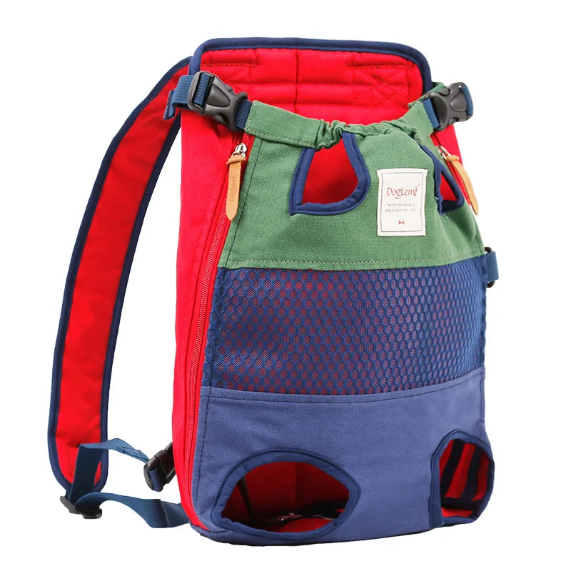 Dog Carry Backpack in Green