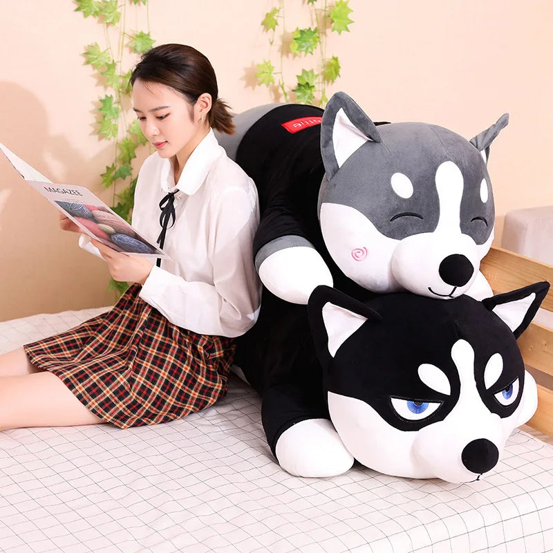 Siberian Husky Plush Toy