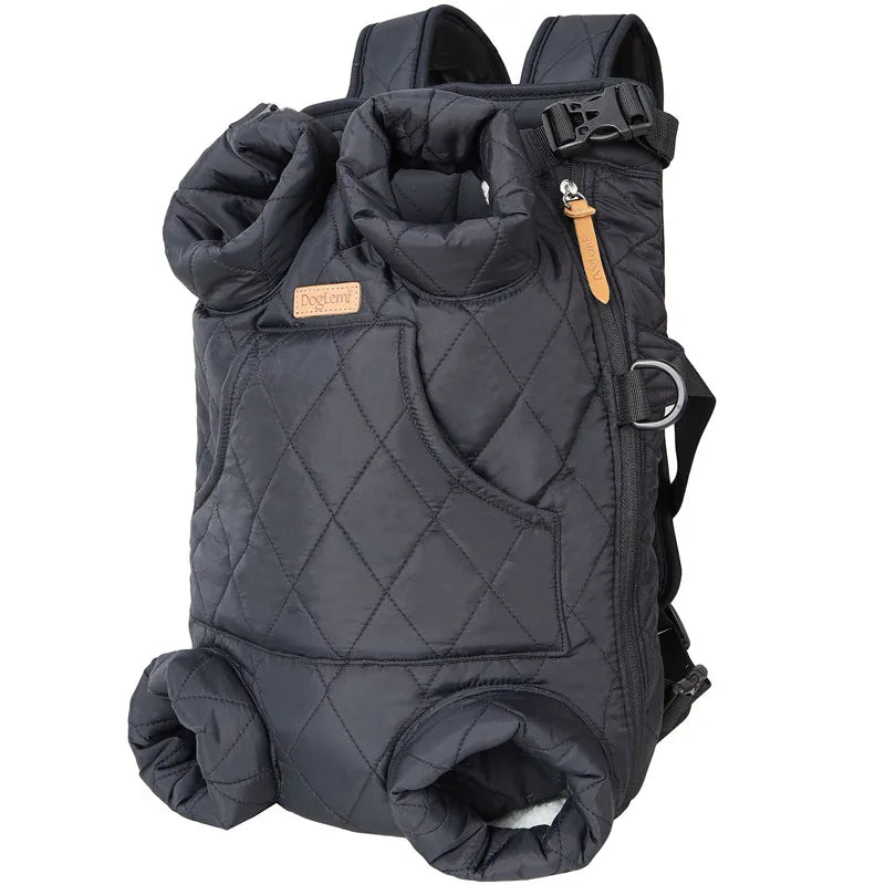 Dog Carrier Backpacks in Black