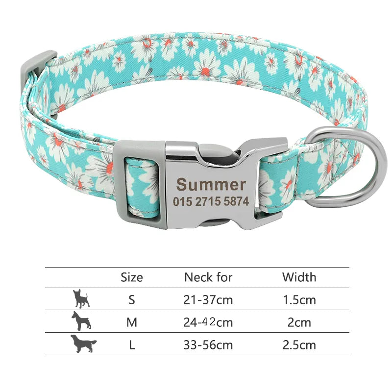 Personalized Nylon Dog Collar, photo 12