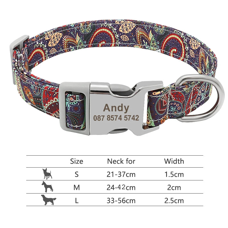 Personalized Nylon Dog Collar, photo 15