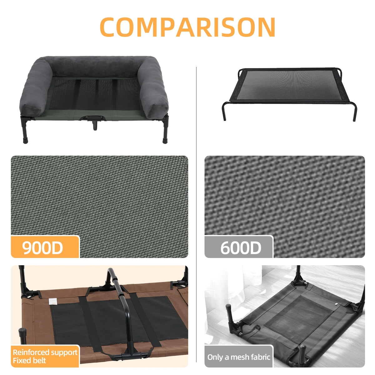 Cooling Elevated Dog Bed, photo 6