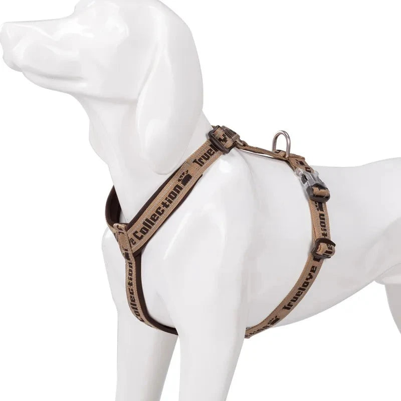 Easy Walk Harness For Dogs in Brown
