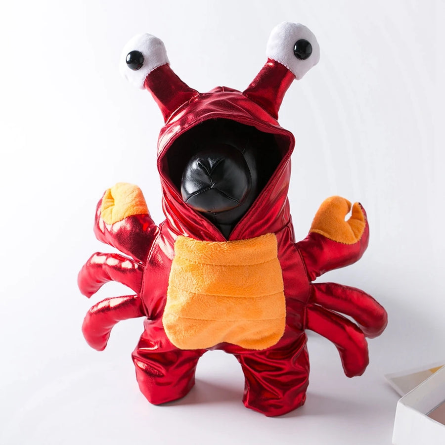 Eye-Catchable Red Crab Design: The unique and exclusive red crab design makes your dog stand out in the crowd, adding a touch of charm to any celebration.