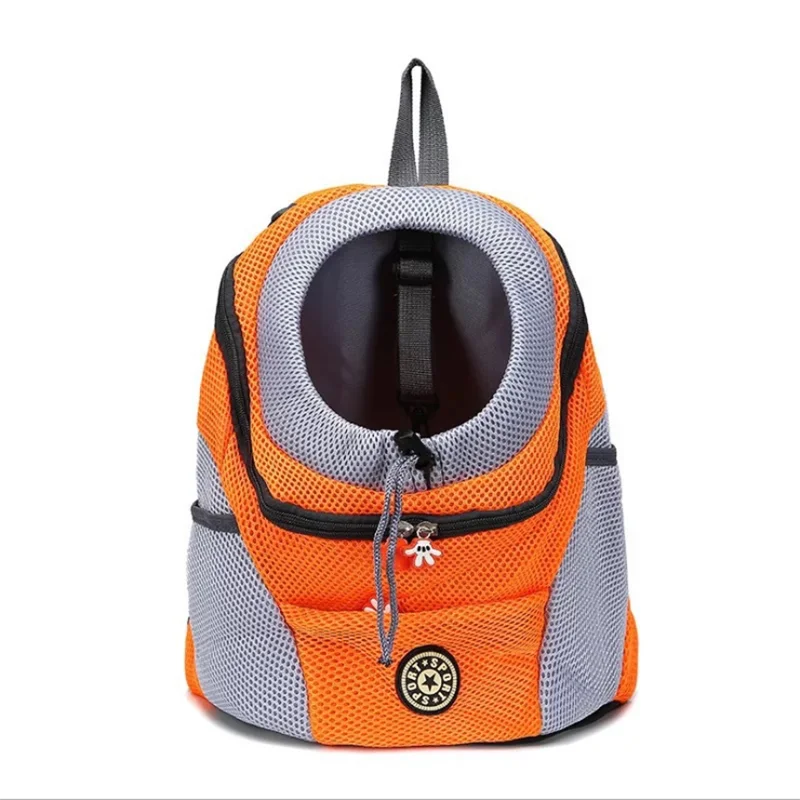 Dog Carrying Backpack in Orange