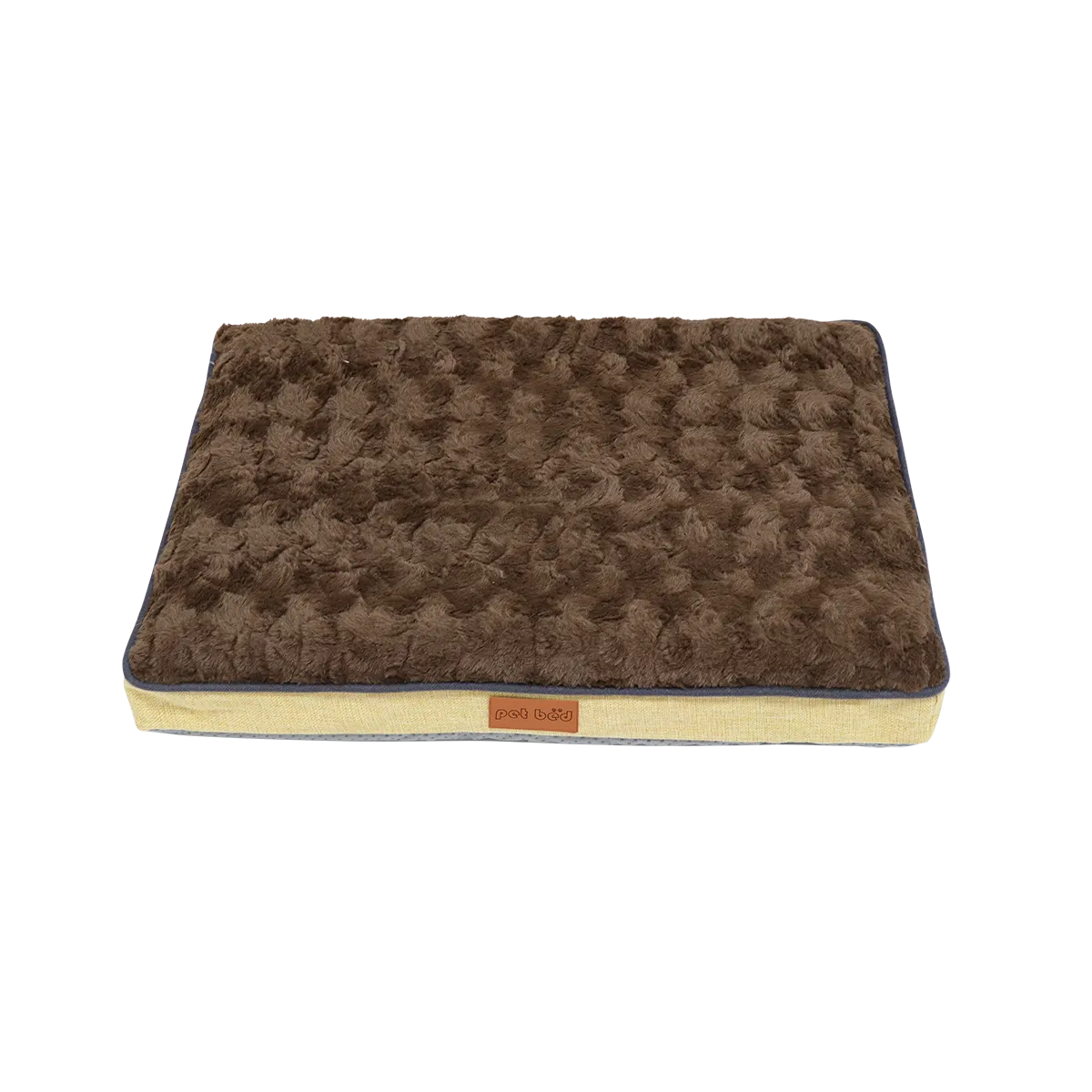 Memory Foam Dog Mat in Brown