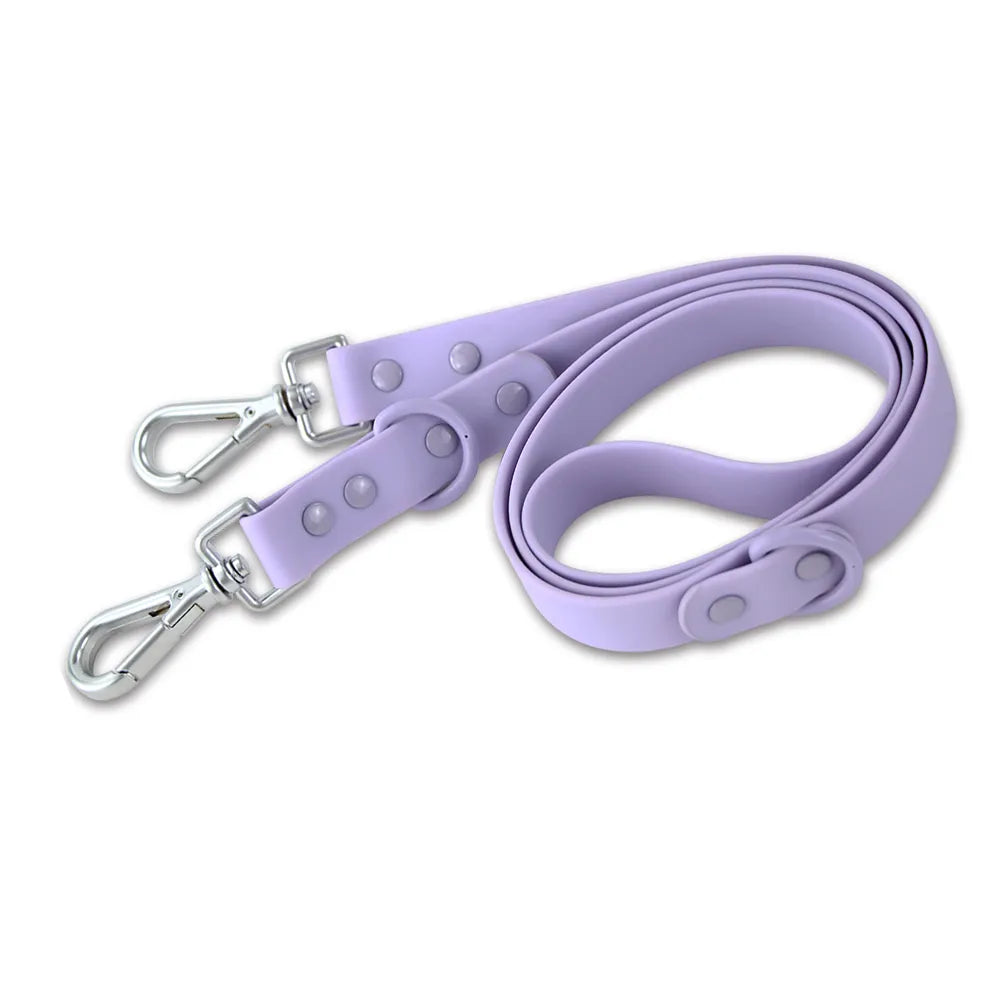 Double Harness For Dogs in Leash Purple