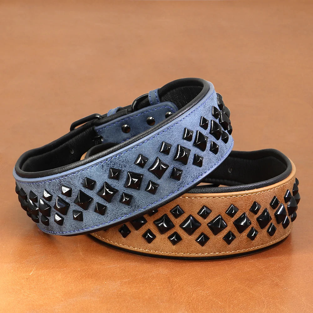 Leather Collar For Medium & Big Dog