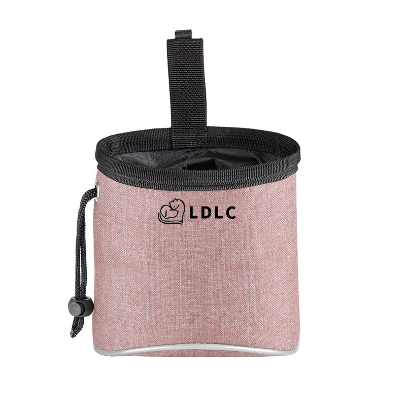 Dog Training Treat Bag in Pink