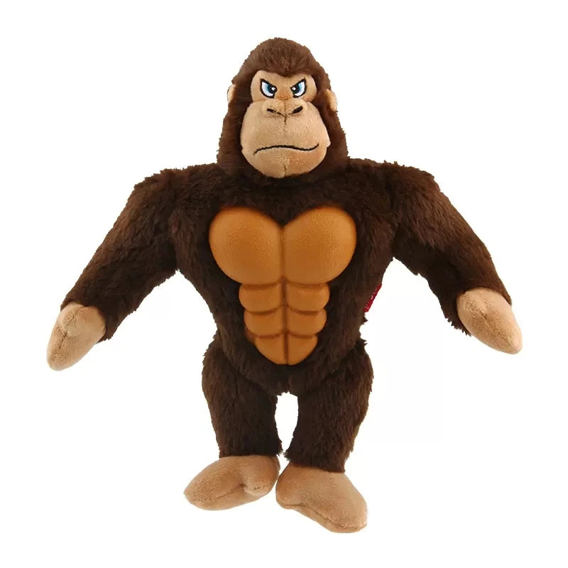 Plush Dog Toy in Chimpanzee