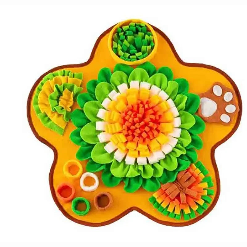 Best Snuffle Mat For Dogs in Flower Shape