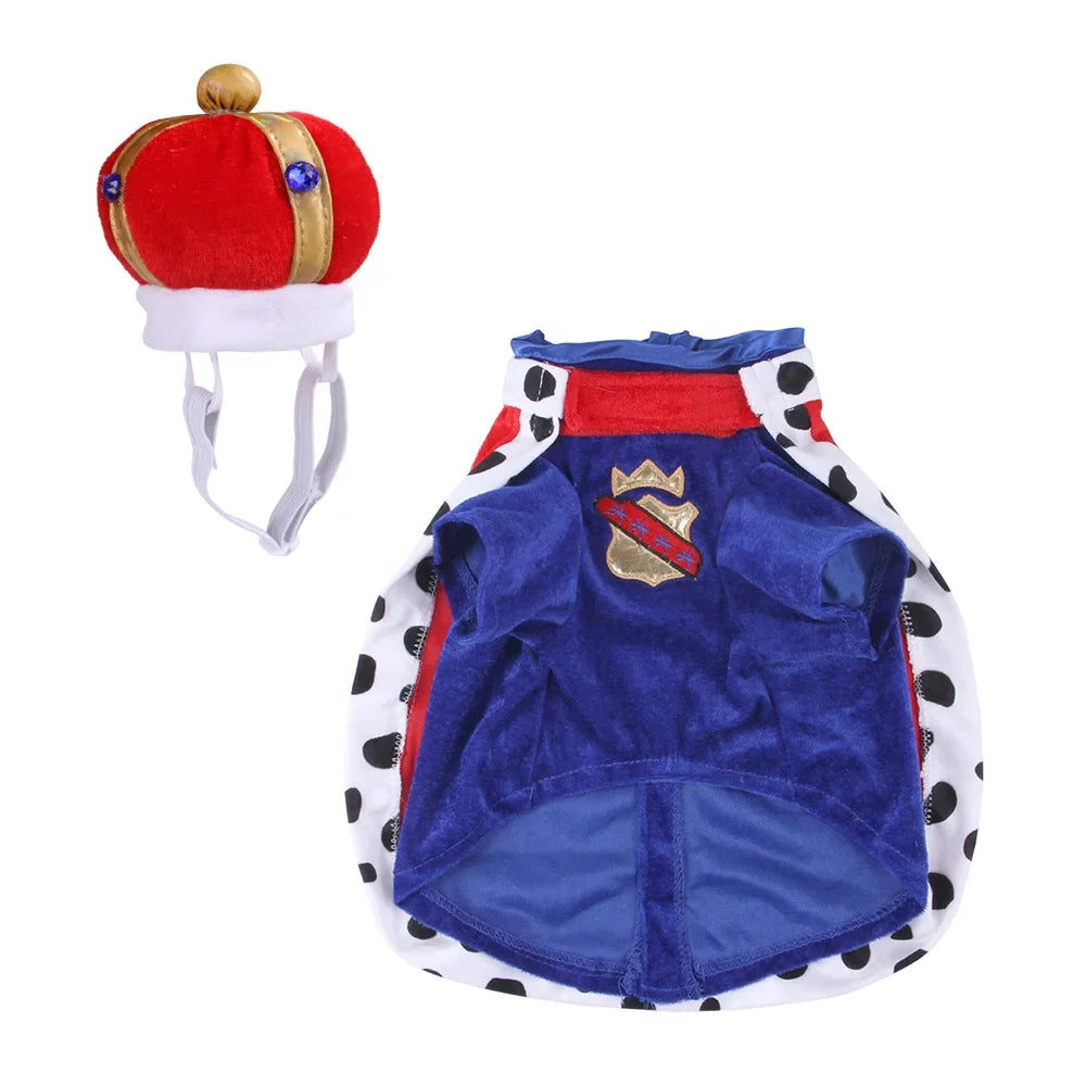 Dog King Costume in Blue