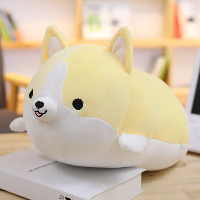 Corgi Plush in Yellow