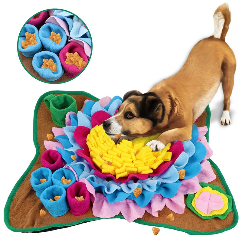 Dog Snuffle Mat in Sunflower