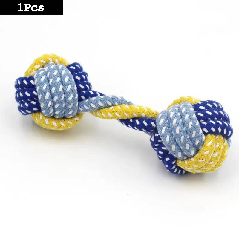 Dog Rope Toys in 19cm 2 Ball