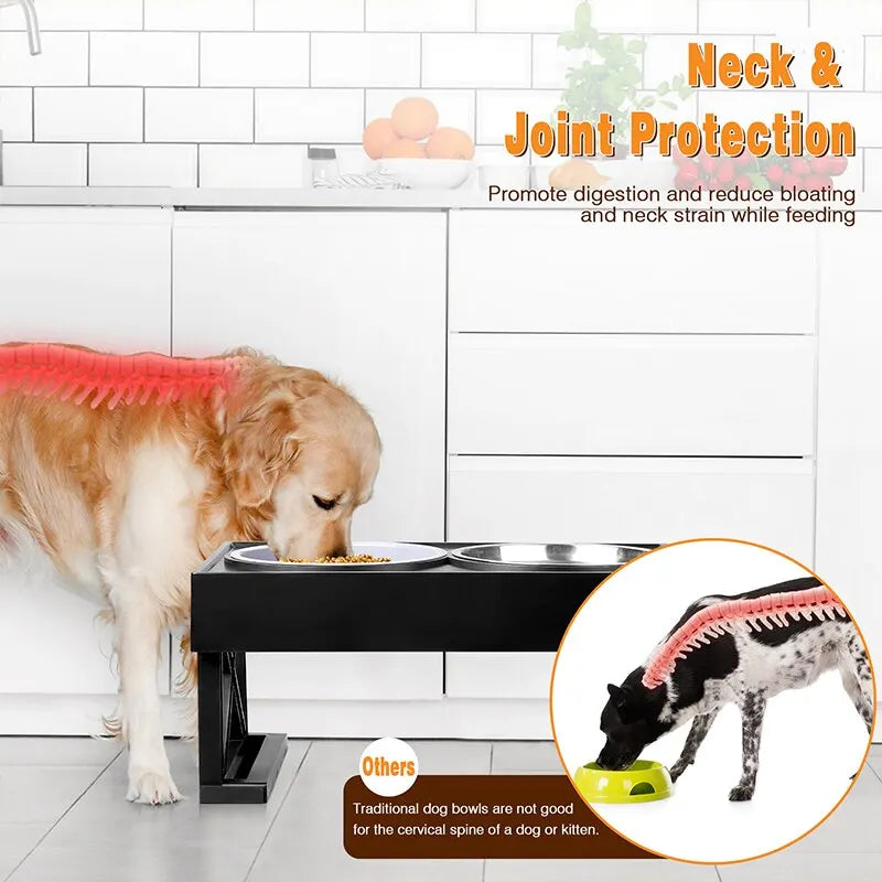 Elevated Dog Food Bowl, photo 4