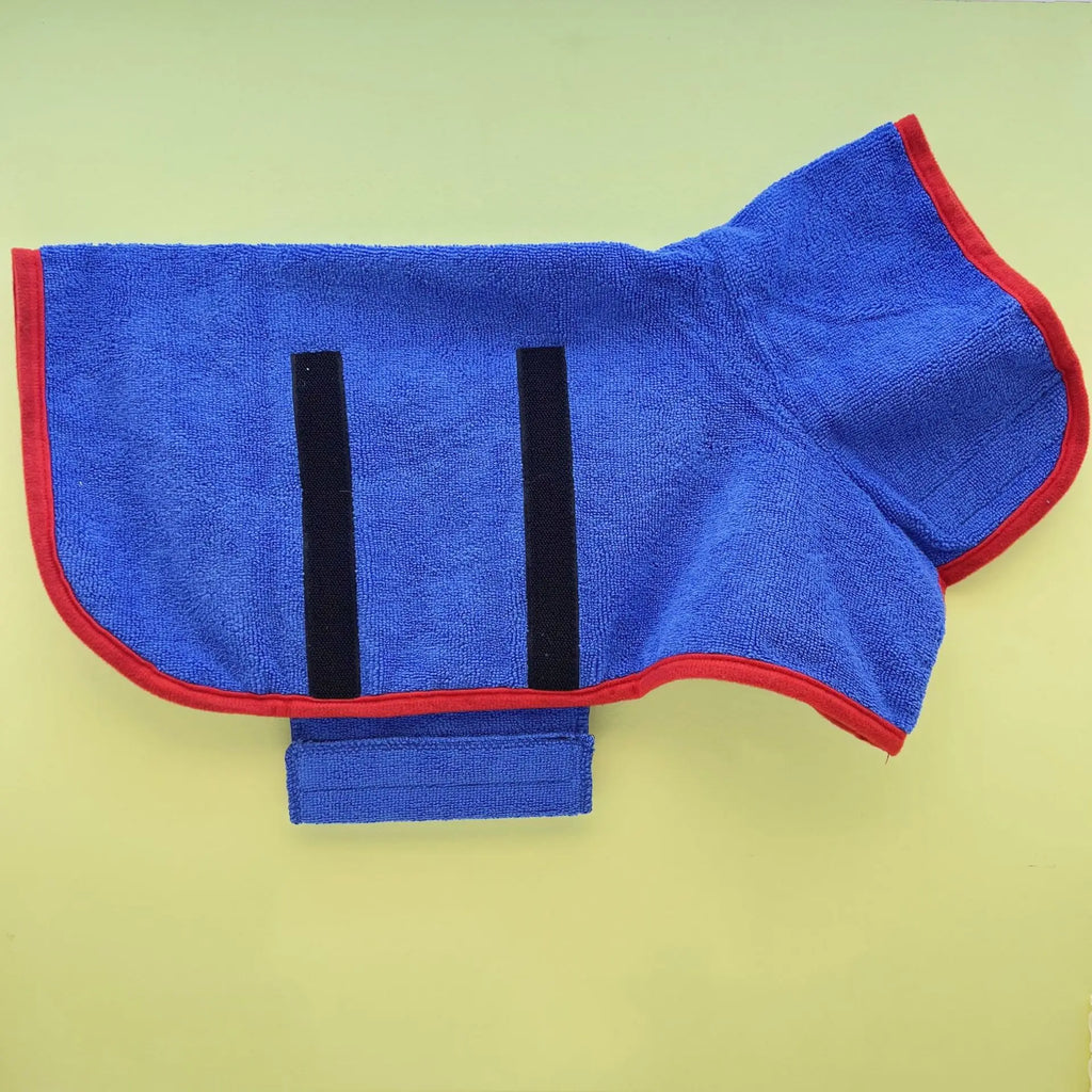 Bathrobe For Dogs in Blue