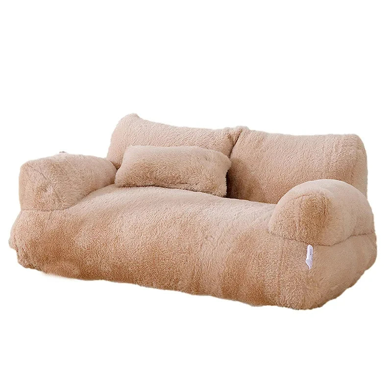 Dog Sofa Bed in Kaki