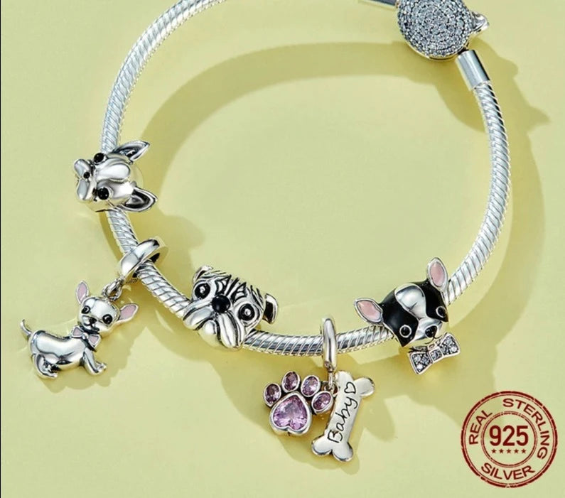 Dog Charms For Bracelets