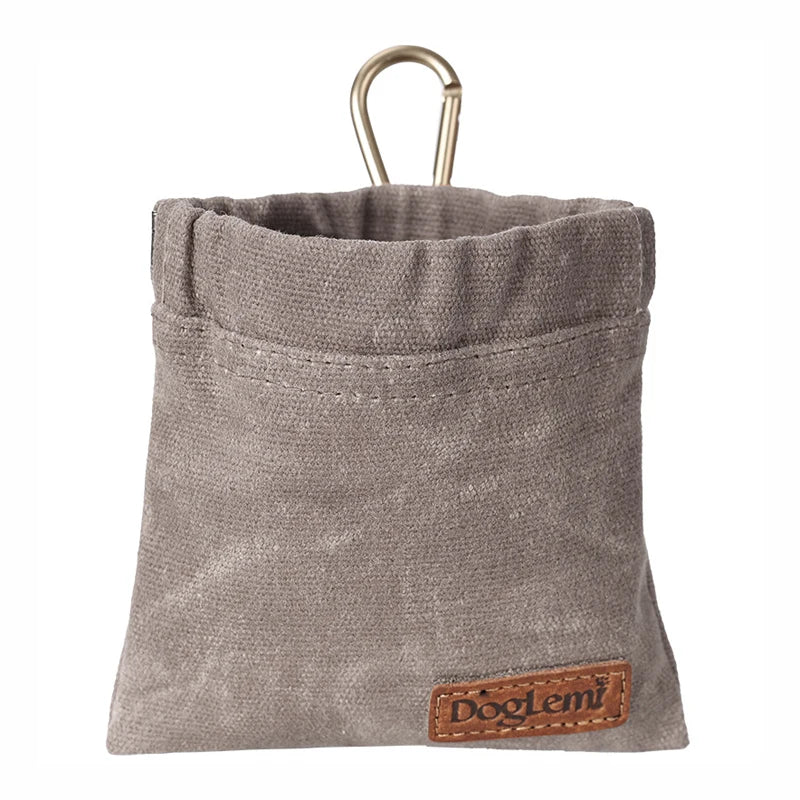 Dog Treat Bag For Training in Grey