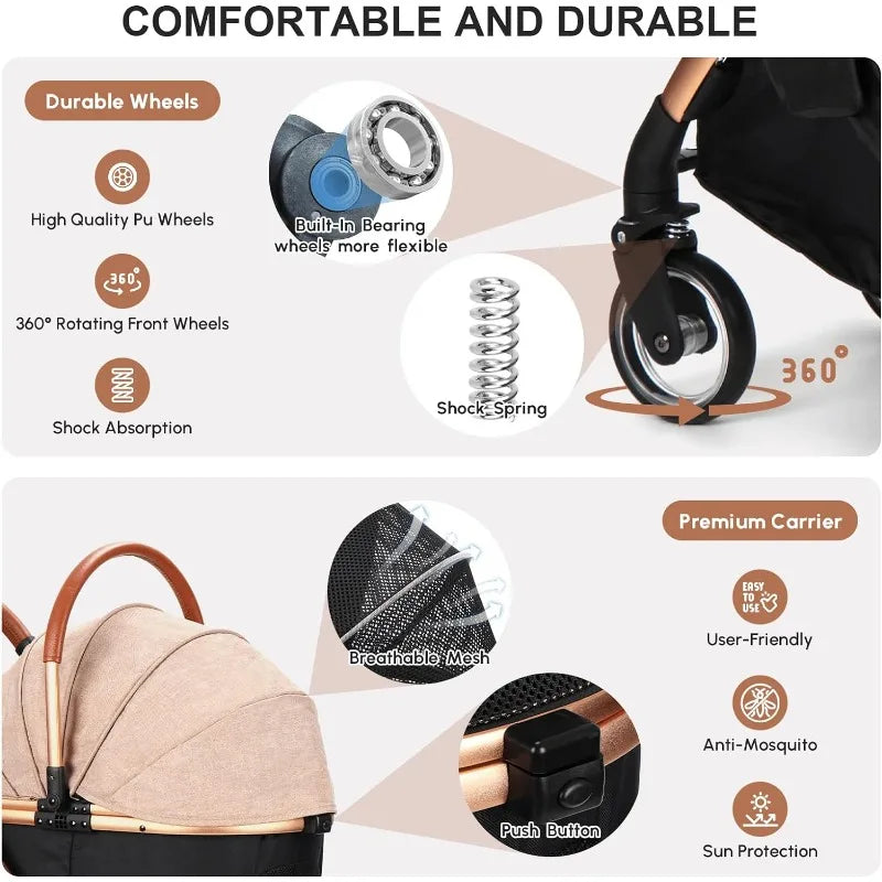 Foldable Dog Stroller, photo 4