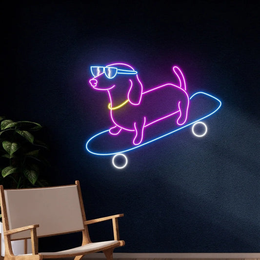 Dachshund Neon Sign