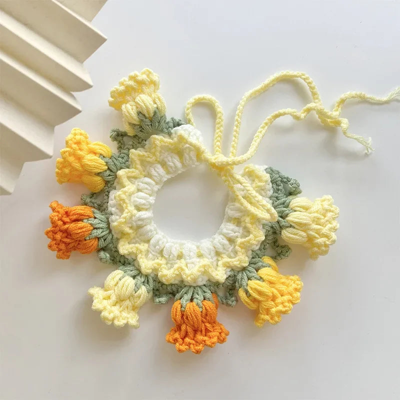 Knitted Dog Collar