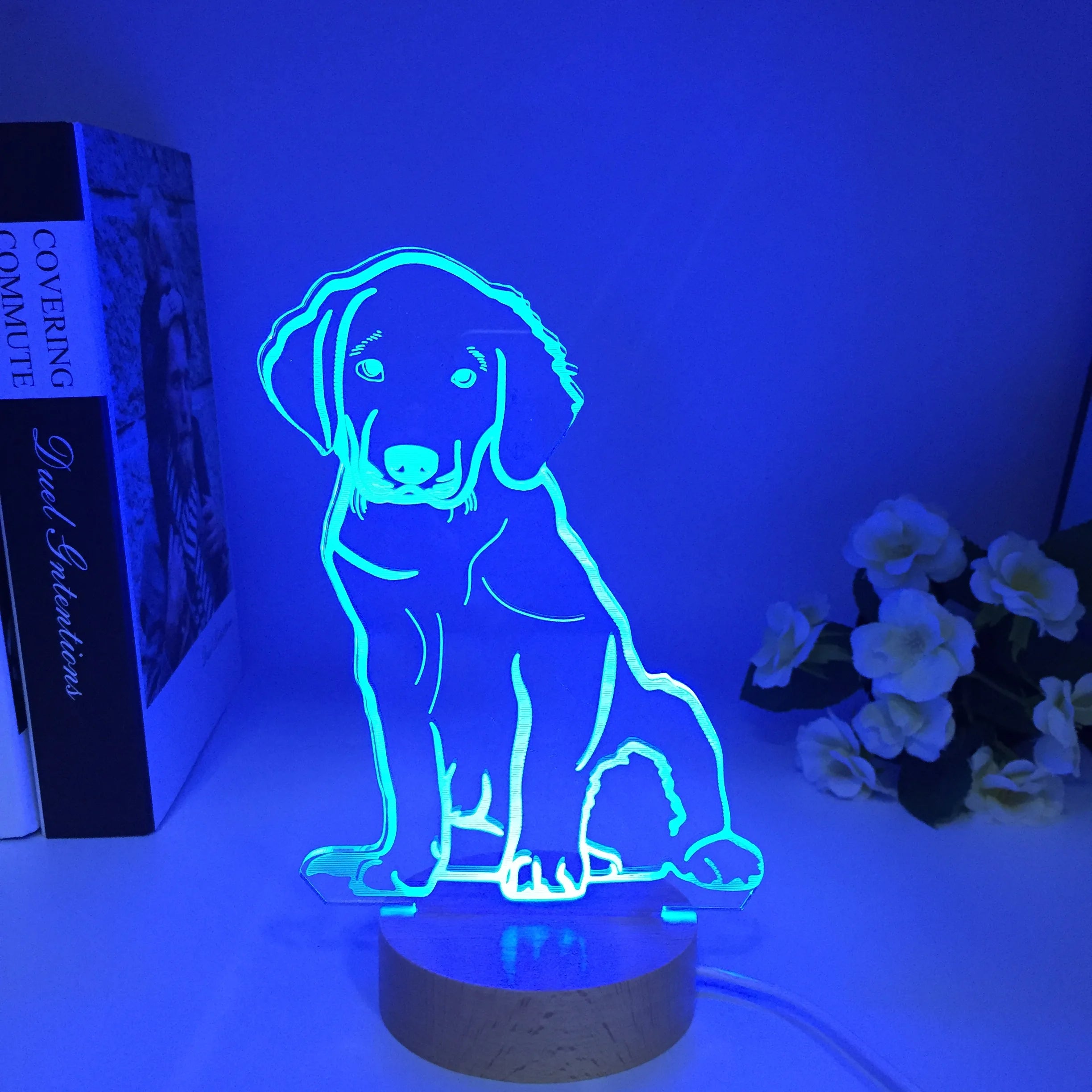 Dog Lamp Sign