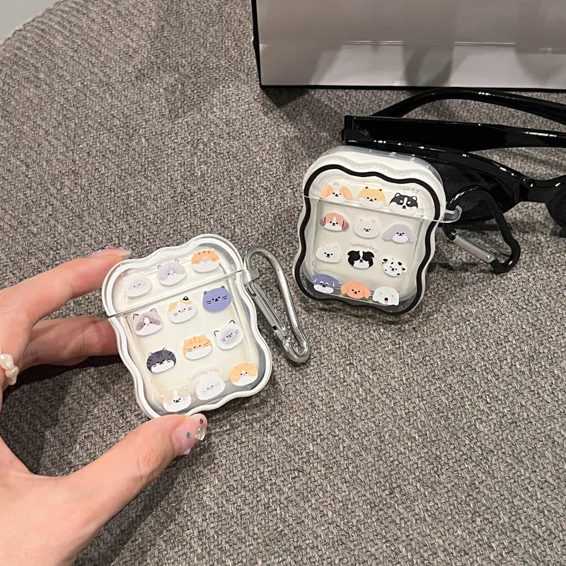 Korean Cartoon Dog Airpods Case