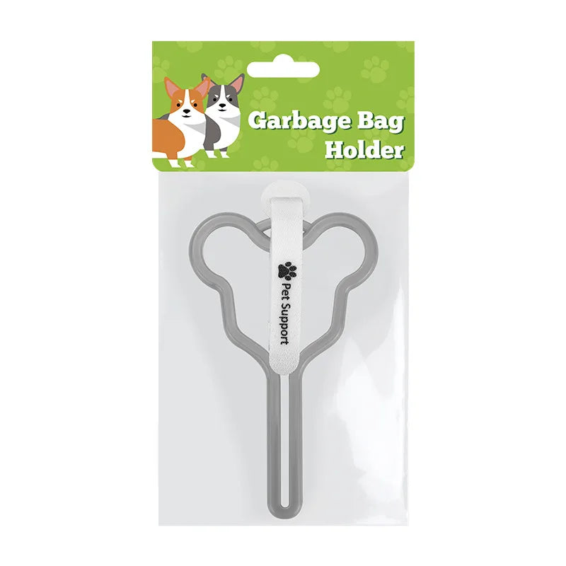 Dog Poop Bag Holder in Grey