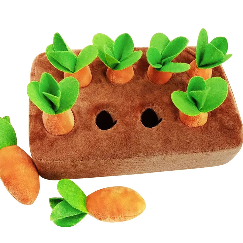 Carrot Snuffle Mat For Dogs in 8Pcs Carrot