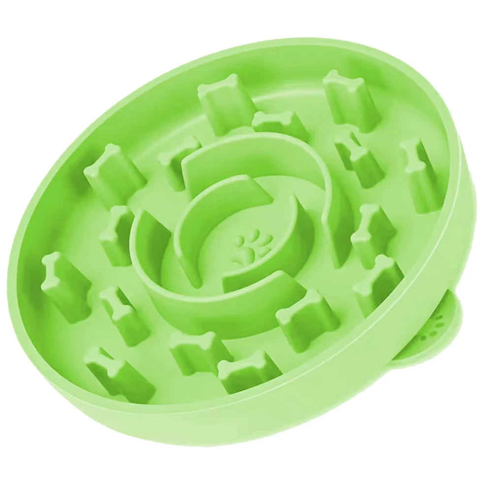 Slow Feeder For Small Dogs in Light green