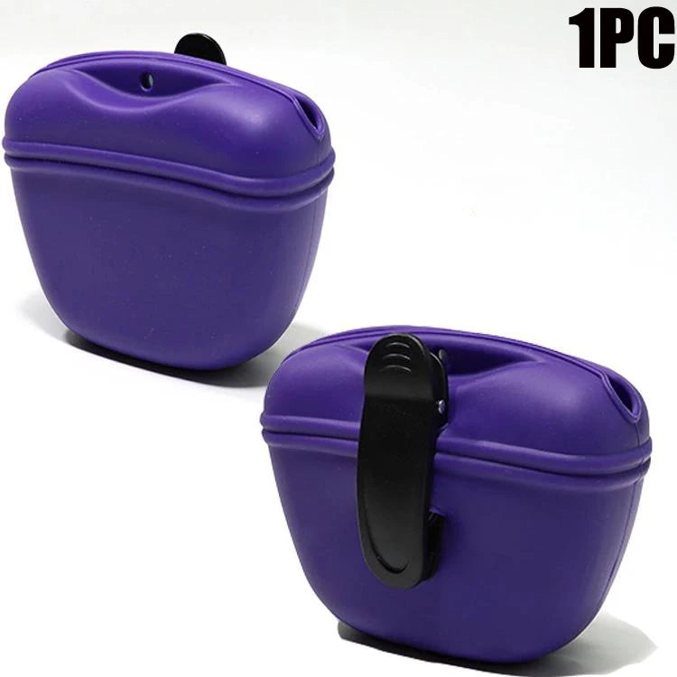 Dog Training Treat Bags in Purple
