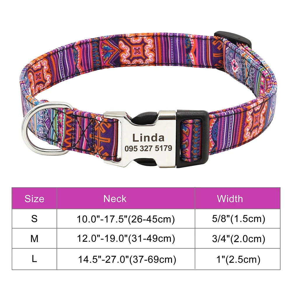 Personalized Nylon Dog Collar, photo 18