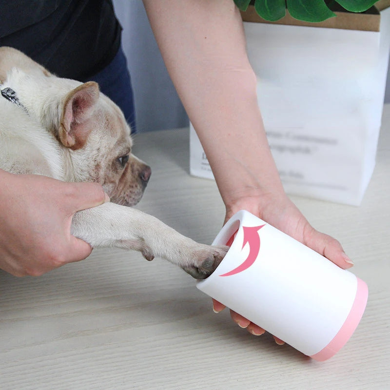 Dog Paw Cleaning Station