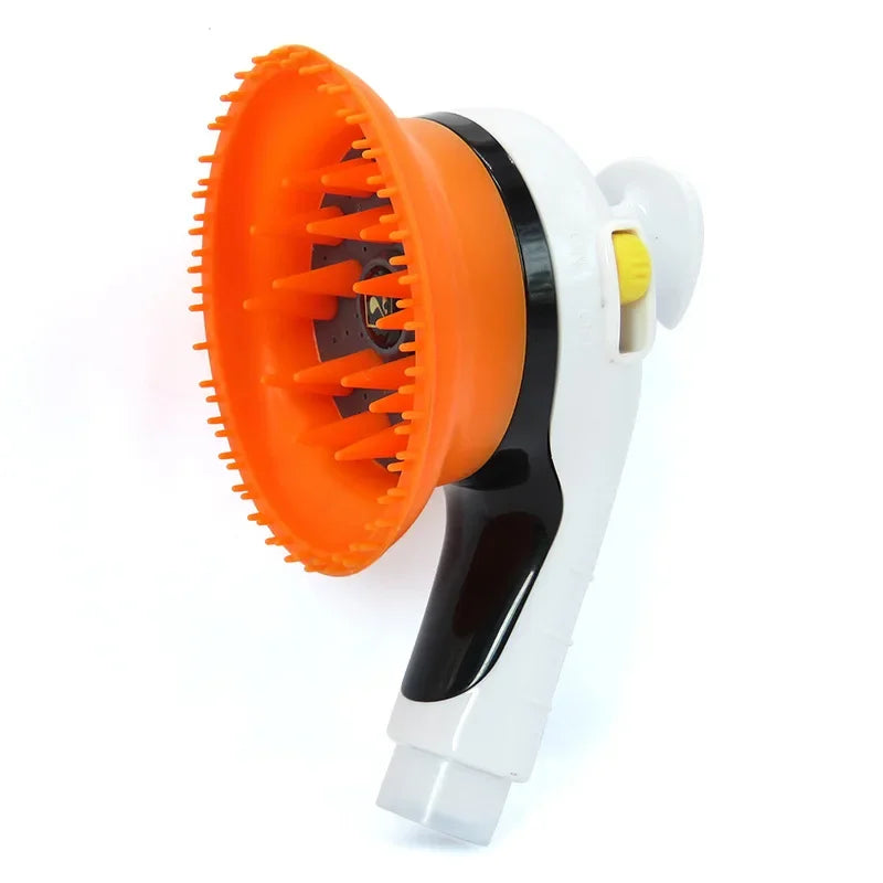 Shower Head For Dogs in White