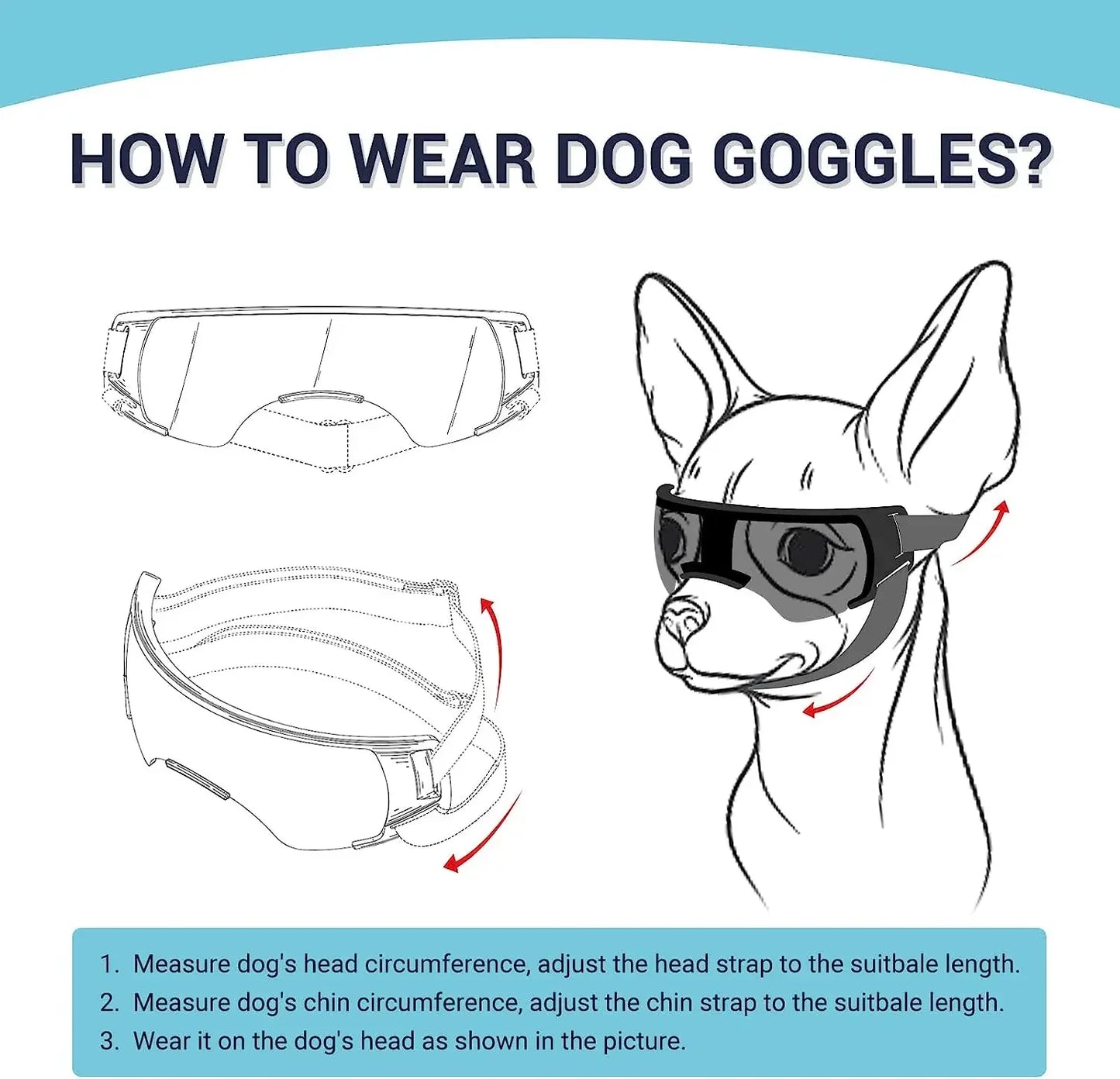 Small Dog Goggles