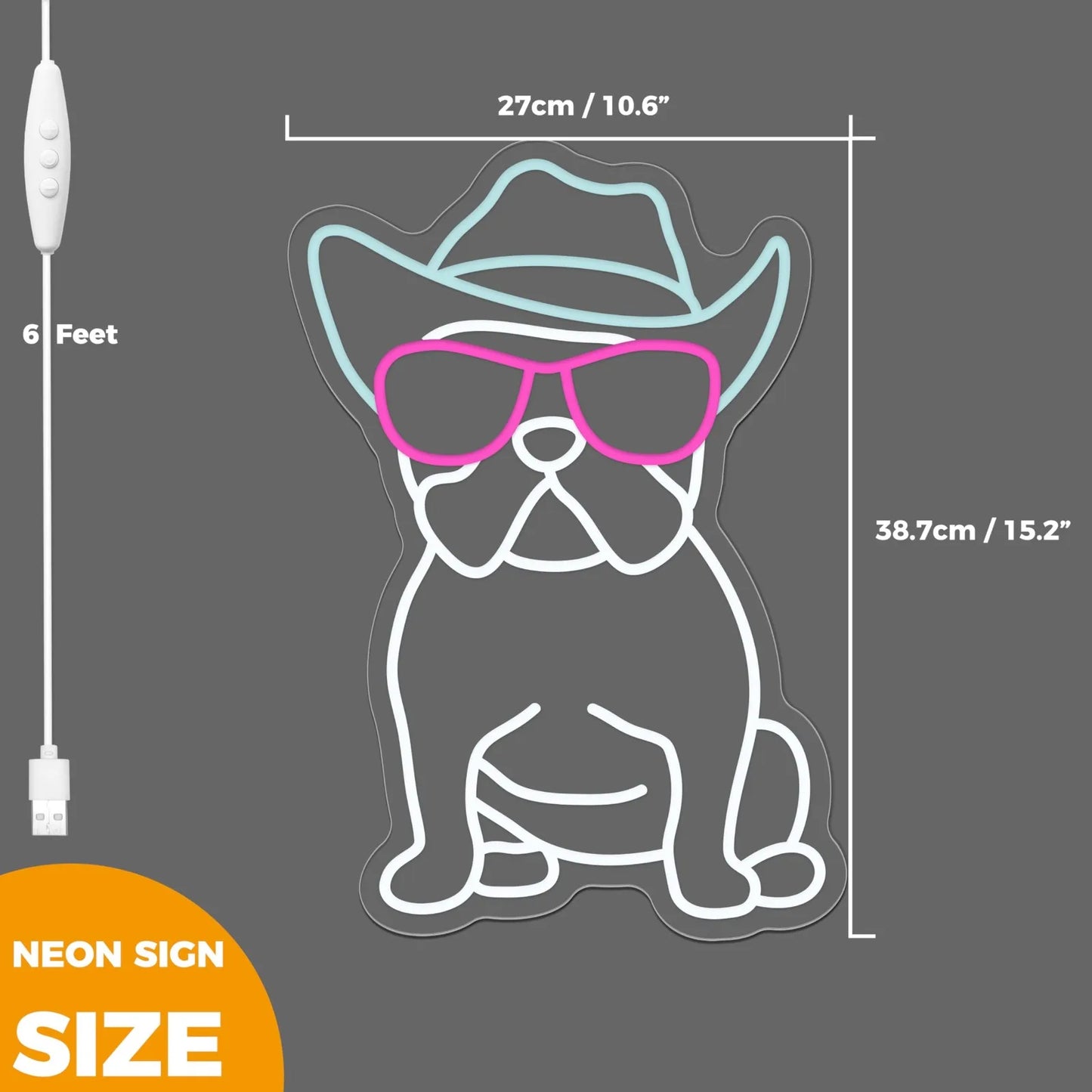 French Bulldog Neon Sign