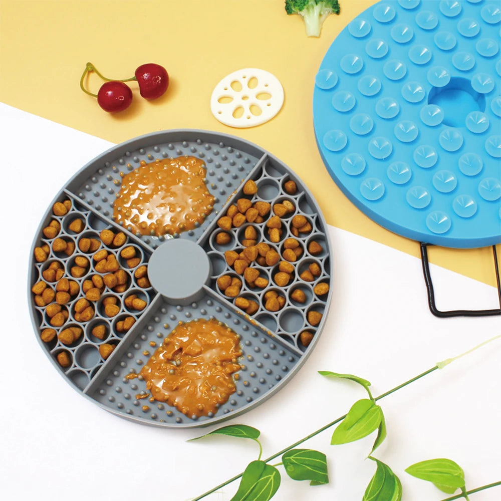 Slow Feed Dog Bowl For Wet Food