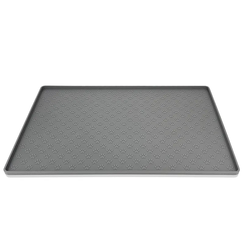 Dog Food Placemat in Gray
